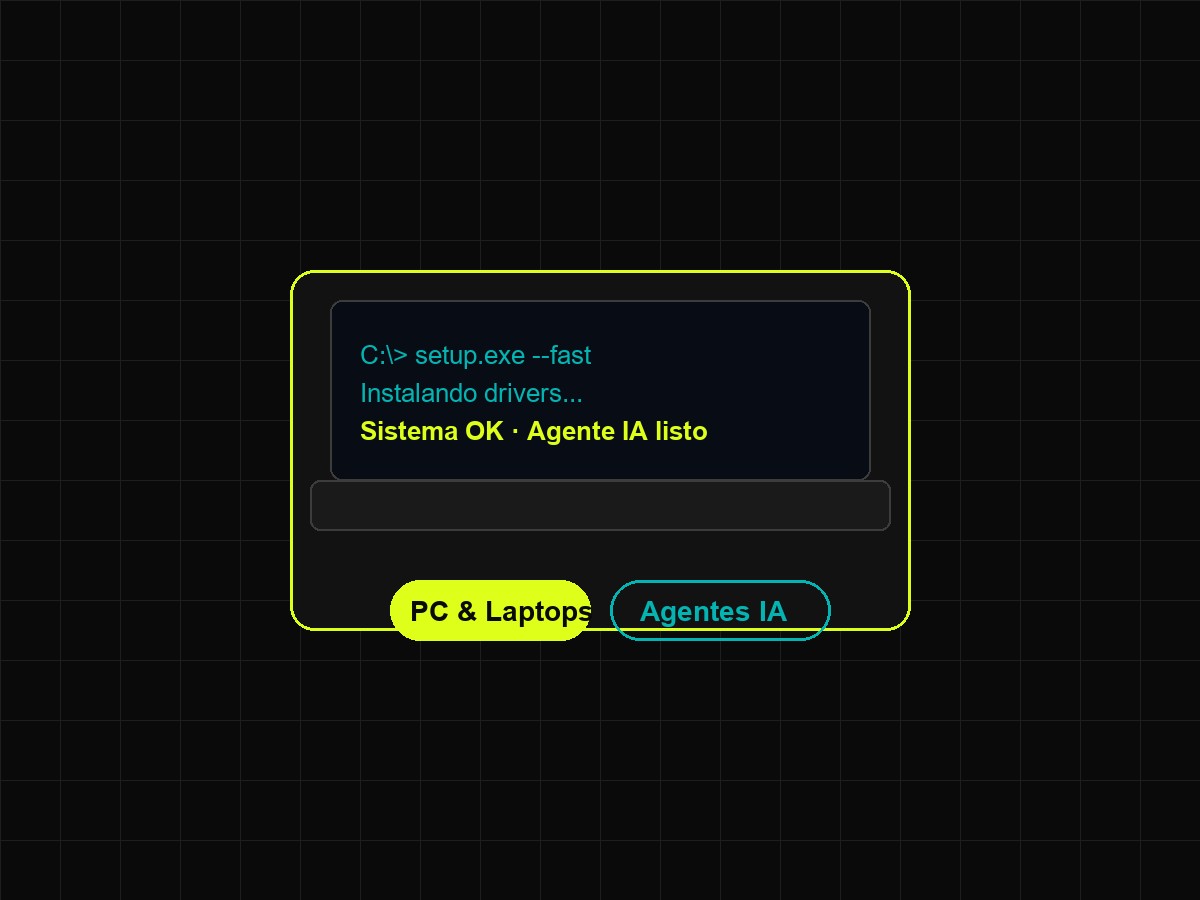 Configuración de PC, laptops y agentes de IA en Panamá